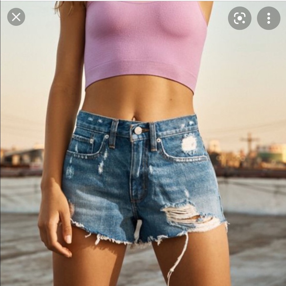 BDG Mid-Rise Denim Shorts